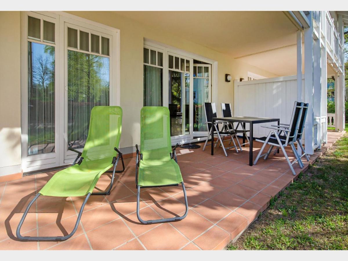 Duenenpark Binz - Komfort Ferienwohnung Mit 2 Schlafzimmern Und Terrasse Im Erdgeschoss 261 Bagian luar foto